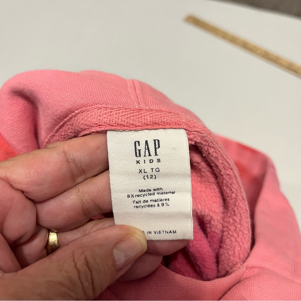 Gap Kids girls Tie-Dye Hoodie Size XL-12. - Picture 3 of 10